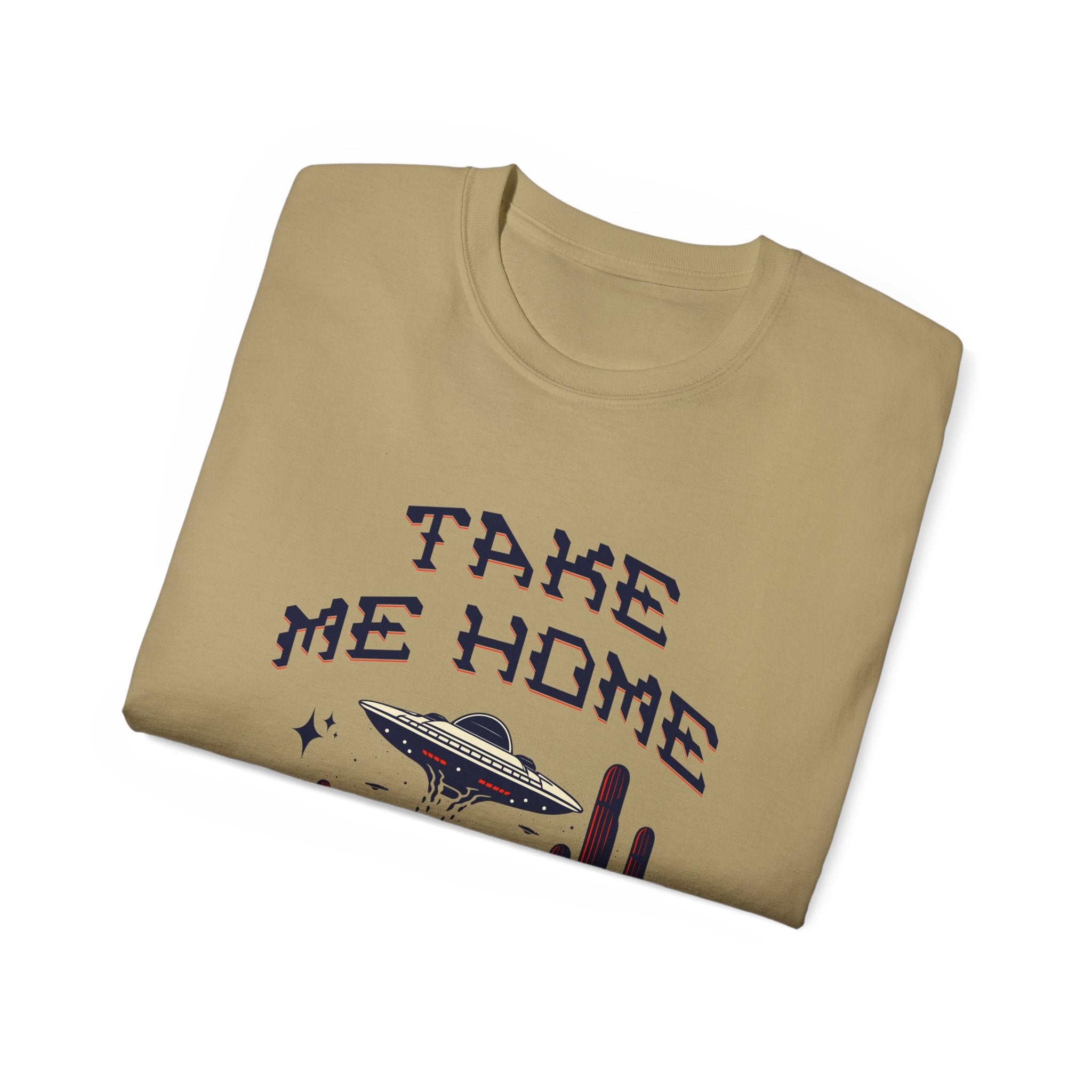 Take Me Home - Unisex Cotton Tee (Front)