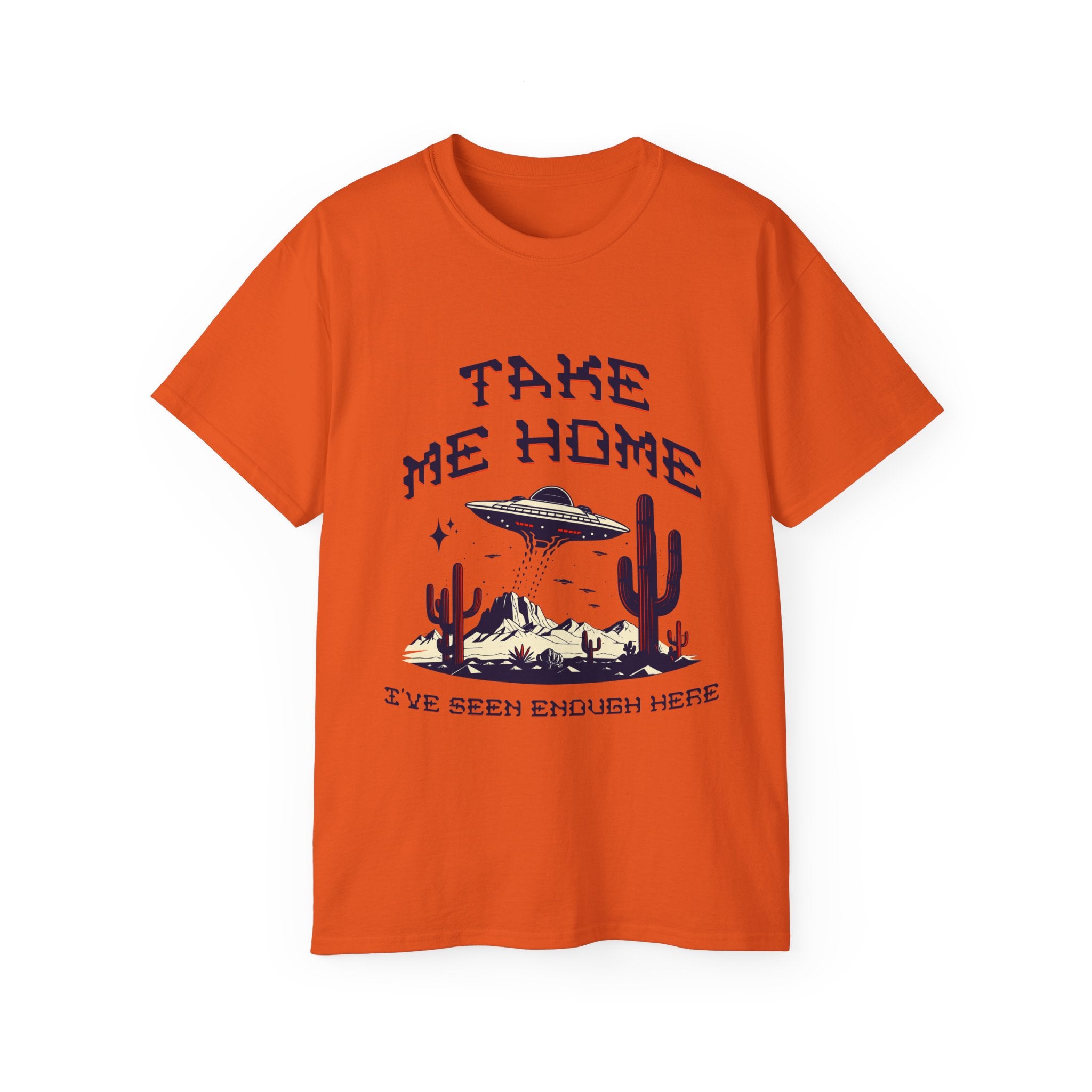 Take Me Home - Unisex Cotton Tee (Front)