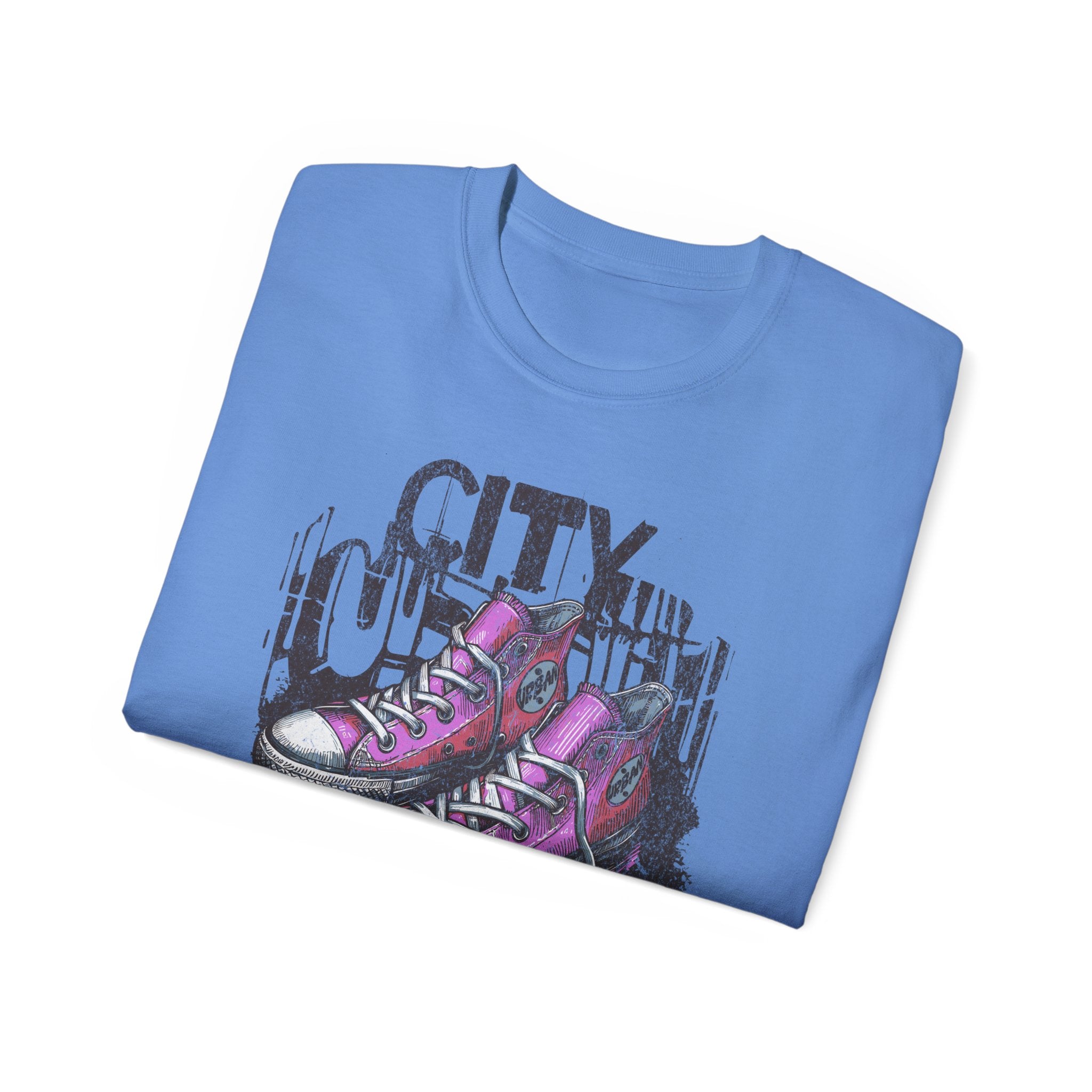 City Streets - Unisex Cotton Tee (Front)