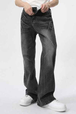 Lightning Burst Bootcut Jeans