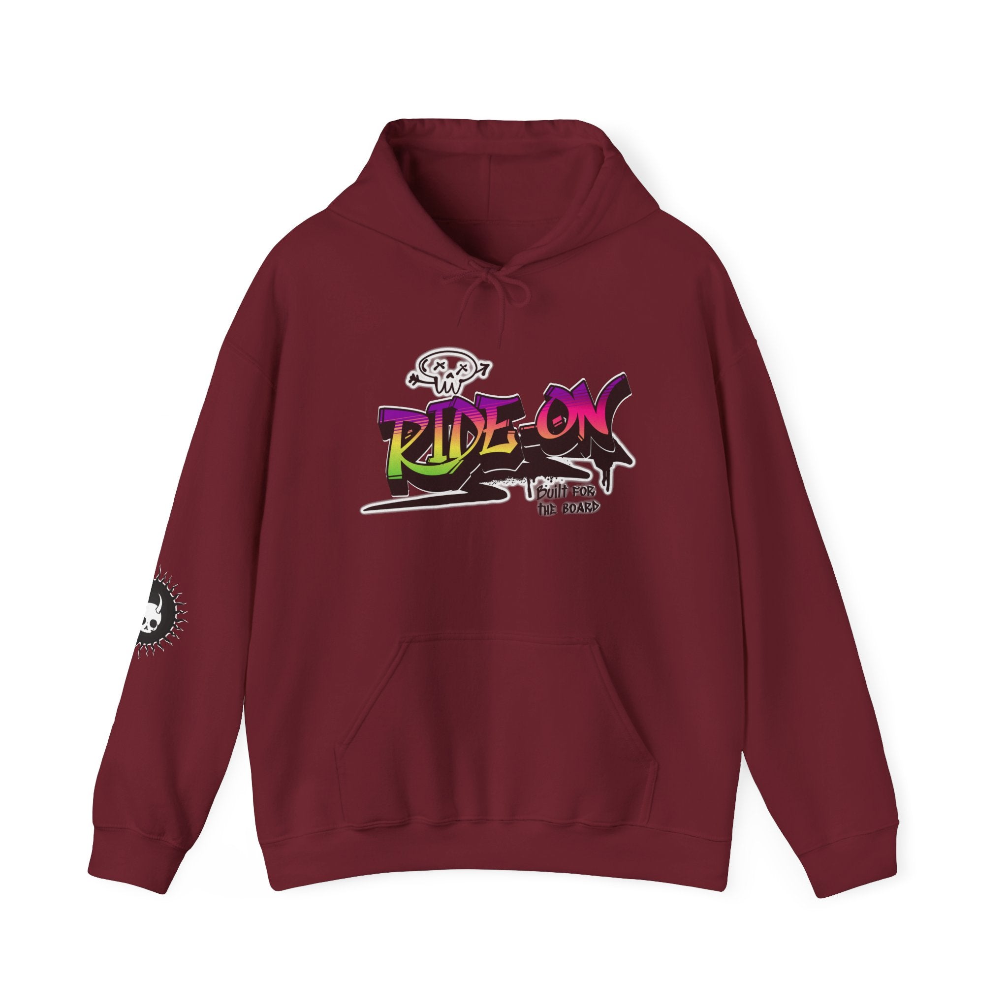 Ride-On - Unisex Heavy Blend™ Hooded Sweatshirt (Front)