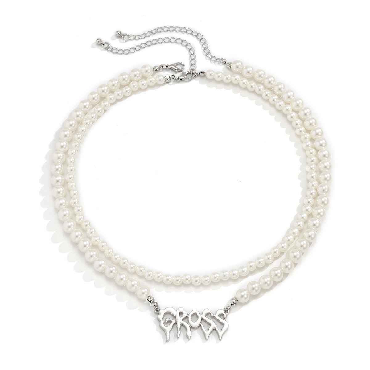 Gross Double Layer Pearl Necklace