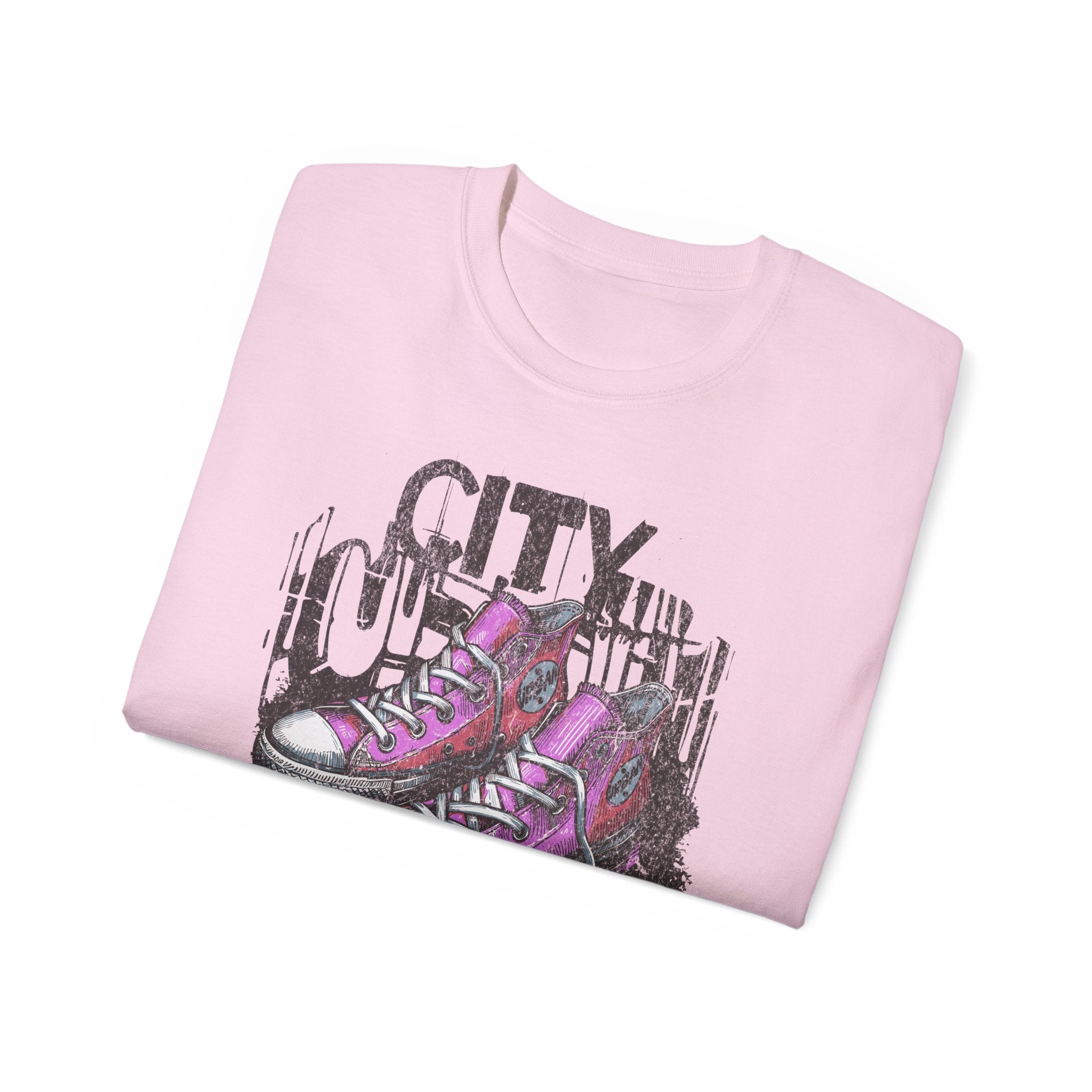 City Streets - Unisex Cotton Tee (Front)