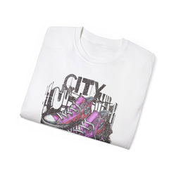 City Streets - Unisex Cotton Tee (Front)