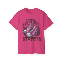 City Streets - Unisex Cotton Tee (Front)