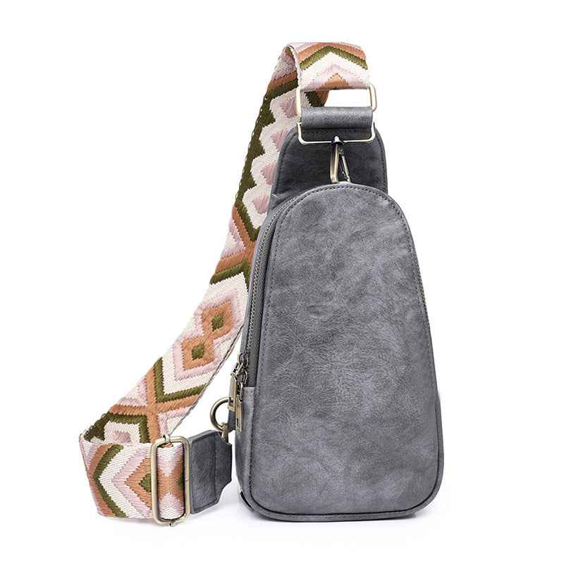 Multi-Color Women's Waist / Shoulder Bag