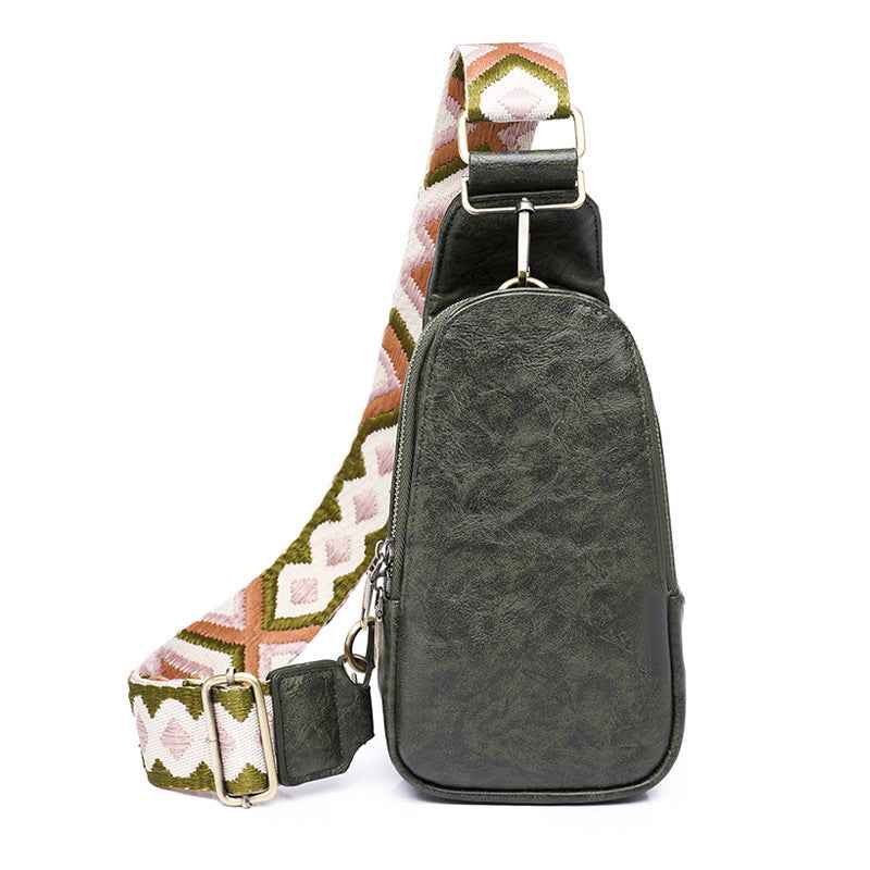 Multi-Color Women's Waist / Shoulder Bag