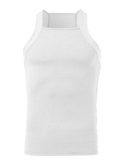 Men's Full Size Square Neck Wide Strap Tank Plus Size
