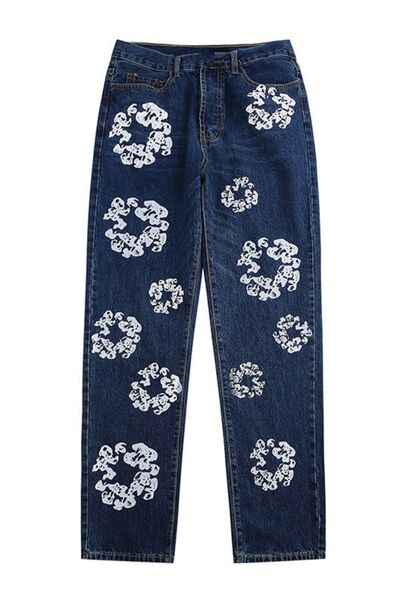 Men's Graphic Straight Leg Jeans